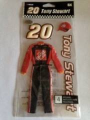 EK NASCAR Tony Stewart #20 «The Home Depot Suit» 3-D Stickers NWT FAST SHIPPING