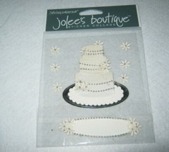 Stickopotamus – Jolee’s Stickers – Sticker Collage – Wedding Cake – New Package