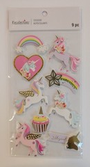Unicorns & Rainbows Scrapbooking Stickers by Recollections