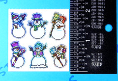 Snowman Carson Dellosa Sticker Mod