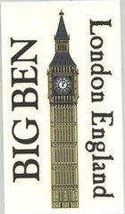 Frances Meyer LONDON England Big Ben Travel Scrapbook Stickers 6 Sheets!