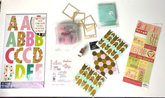 Small Lot Craft And Scrapbooking Embellishments and Stickers Mixed Lot 3D
