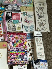 400+ HUGE Sticker Lot Scrapbook Lots Of Different Brands & Subjects