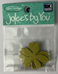 GREEN MID PALM FROND Die-cut Embellishment(10pc)Jolee’s•Flower •Garden•Stems•