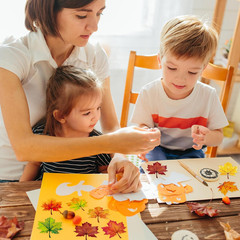 400 Pcs Fall Maple Leaf Stickers – 8 Colors Autumn Leaves Shape Decals