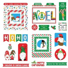 PhotoPlay Paper GNOME for CHRISTMAS Cardstock Ephemera Die Cuts 26 pcs