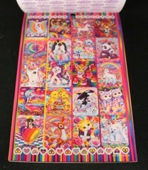Lisa Frank – Sticker Book – Over 600 Stickers – 5 Sheets – Official Lisa Frank