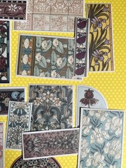 Sticker Kit Wallpaper Pattern Border Stickers Junk Journal Scrapbook