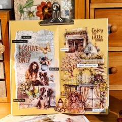 JUNKJWBZ 360 PCS People Stickers Book for Adults – Vintage Aesthetic Journali…