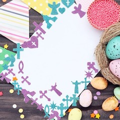 500pcs Christian Glitter Stickers Foam Self-Adhesive Bible Multi-Colour Art C…