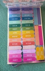 Happy Planner Classic Sticker Sheets Bright Essentials Multicolor 1623 Piece NEW