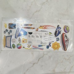 Creative Memories Diary Stickers, Multicolor, Beach, Nature, School, Sports