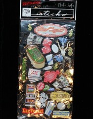 STICKO -Destinations Scrapbook Stickers ~ LAS VEGAS~ SPCY26