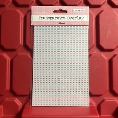Colorbok Thinking Of You Transparency Overlay 1 Sheet Scrapbooking Brand NEW