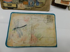 Junk Journal Add-Ons Handmade Tags Card Envelope File Clipboard Ephemera Set 1