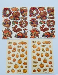 VTG Lot HALLMARK~AG~CURRENT Stickers 42 Full Sheets / 8 Partial 1980-2001