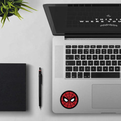 Spiderman Logo Sticker Marvel Comics Television Decal Spider-Man Venom