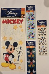 Disney Mickey Mouse Sticker Lot