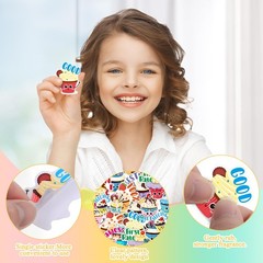 300 Pcs Large Scratch and Sniff Stickers for Kids Smelly Scented Stickers Tea…