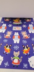 Christmas STICKERS w/ French Bulldog & Polar Bear Theme STICKER Book – 251 pcs