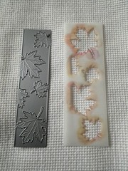 Poppy Stamp Cut Dies Bundle With 8 Fall Autumn Leaves Themed