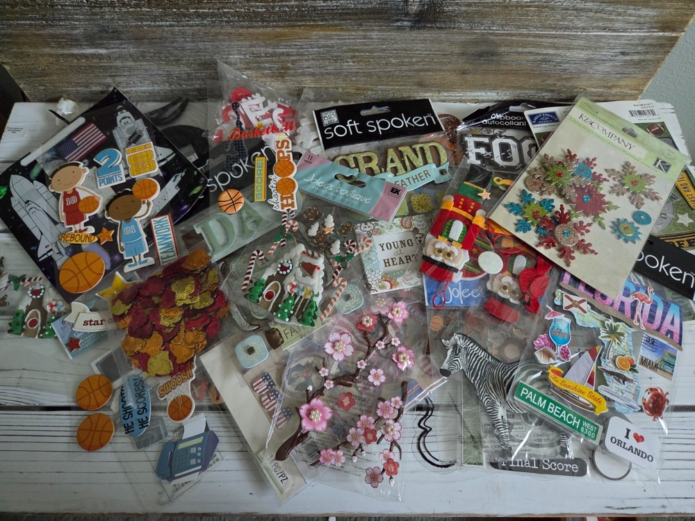 Scrapbooking, Soft Spoken, Jolees By You, K & Company, Recollections and Sticker