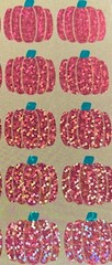 PUMPKIN✨24✨STICKERS✨🎃✨🎃✨🎃✨6” X 4”✨GLITTER✨3/4”✨each One ☝️✨CUTE✨AWESOME💫