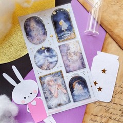Dreaming of Stars – Sticker Sheet – Celestial – New in Packaging