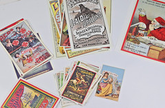 Scrap Victorian Advertising 50 Piece Craft Paper Scrapbooking Vintage Material