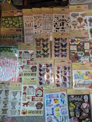 Crafter’s Square Huge Lot Scrapbook Card Making Supplies All New