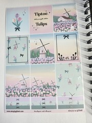 Simply Gilded Pack Of Stickers Tulip.