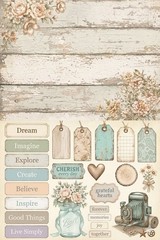 Shabby Chic Embellishments Junk Journal Scrapbook USA PICK A Set