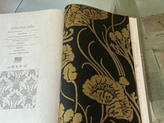 ANTONINA VELLA ART DECO WALLPAPER SAMPLE BOOK/ PAPER CRAFTS