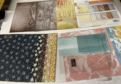 Scrapbook Paper 8 Lbs Over 180 12″ x 12″ Sheets Magnolia Jane, Stampin Up
