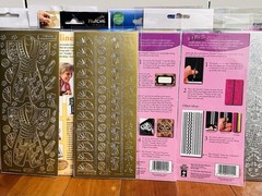 Asian Theme Cardmaking Stickers LOT. This Includes a Great Variety of 40 Sheets￼