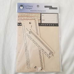 NEW Lot 4 Pkgs Tags Jenni Bowlin Sticko Paper Bliss Blue Brown Scrapbook Cards-G