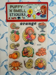 SEALED Mega Set Of 12 Vintage Puffy-n-Smell Stickers 1980 Packs! RARE Collection