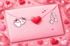 Valentine’s Day Sticker Set – 16 Piece