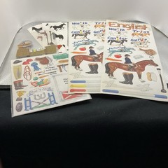 Equestrian & Horse Themed stickers Scrapbooking And Paper Crafts