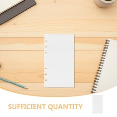 100Pcs Durable Double Sided Release Paper Sticker Book Pages for Binder Album