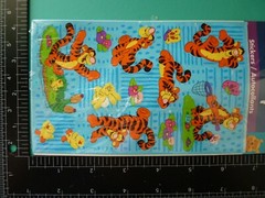 Sandylion Disney Stickers Winnie the Pooh’s TIGGER Sealed Pkg (2) Sheets
