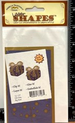 American Traditional Embellishment Gift Box LL127 Papercrafting scrapbooking