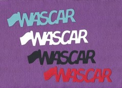 NASCAR word die cuts