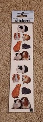 Paper House Sticky Pix Stickers ~ Guinea Pigs NIP