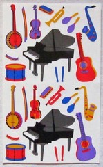 Mrs Grossman Vintage 4×6′ Sticker Sheets- Any Design, 3 sheets – $4.29 (lot D)