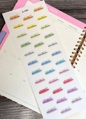 Vacation,Travel, Holiday, Day-off Handmake Erin Condren Planner Sticker