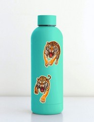 Fierce Tiger Die Cut Vinyl Stickers Scrapbooking Laptop Waterbottle