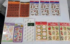 Stickers Mixed Lot of Holidays & Brands American Greetings Hallmark Mello Smello