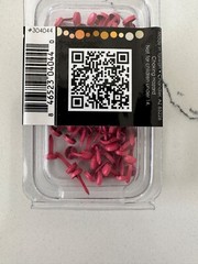 Bazzill Basic Paper Intense Pink 5mm Brads 75PC Scrapbooking Crafts Art Album