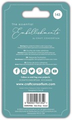 Craft Consortium Adhesive Dew Drops – Green